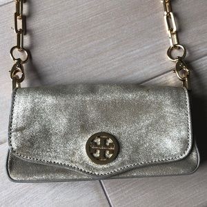 Tory Burch Metallic Crossbody Mini Bag